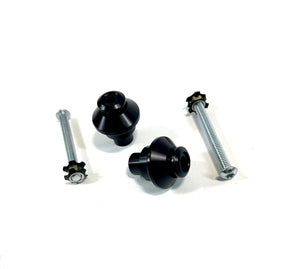 Handlebar End Adapter For OEM Handguard, Black Anodized Aluminum - Pan America Handguard Bung King