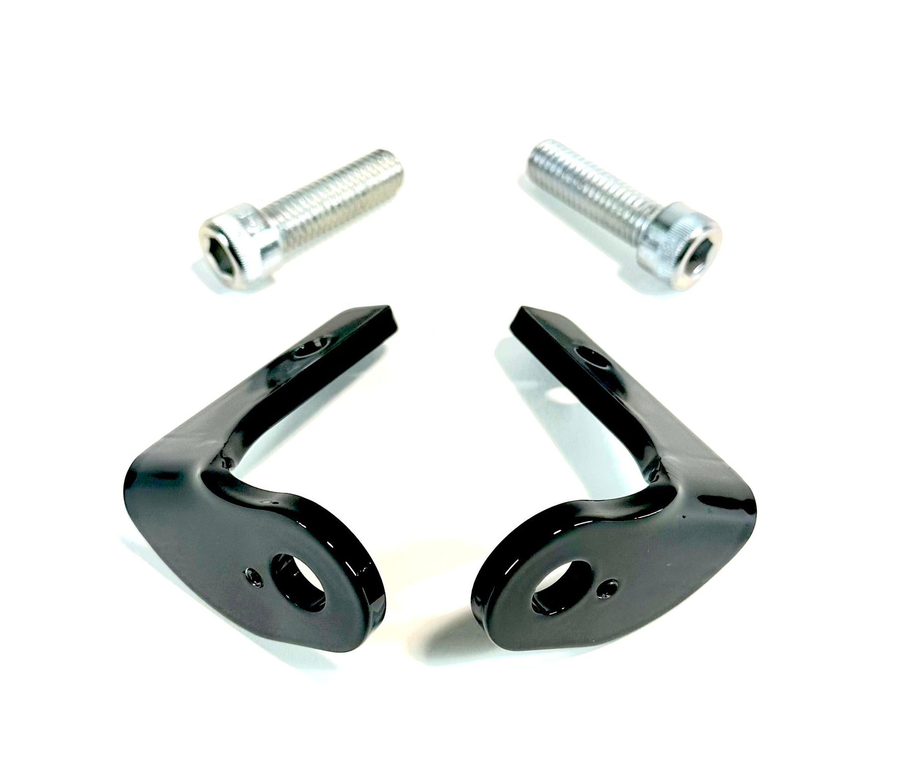 Bung King Universal Fog Light Mounts for Bagger Crash Bars, Pair Auxiliary Light Mount Bung King