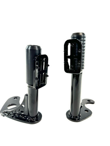 Bung King Passenger Peg Crash Pad Footrests, Pair - For Bung King Passenger Peg Crash Bar Crash Bar Hardware & Accessory Bung King