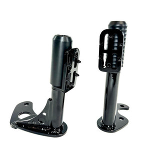 Bung King Passenger Peg Crash Pad Footrests, Pair - For Bung King Passenger Peg Crash Bar Crash Bar Hardware & Accessory Bung King