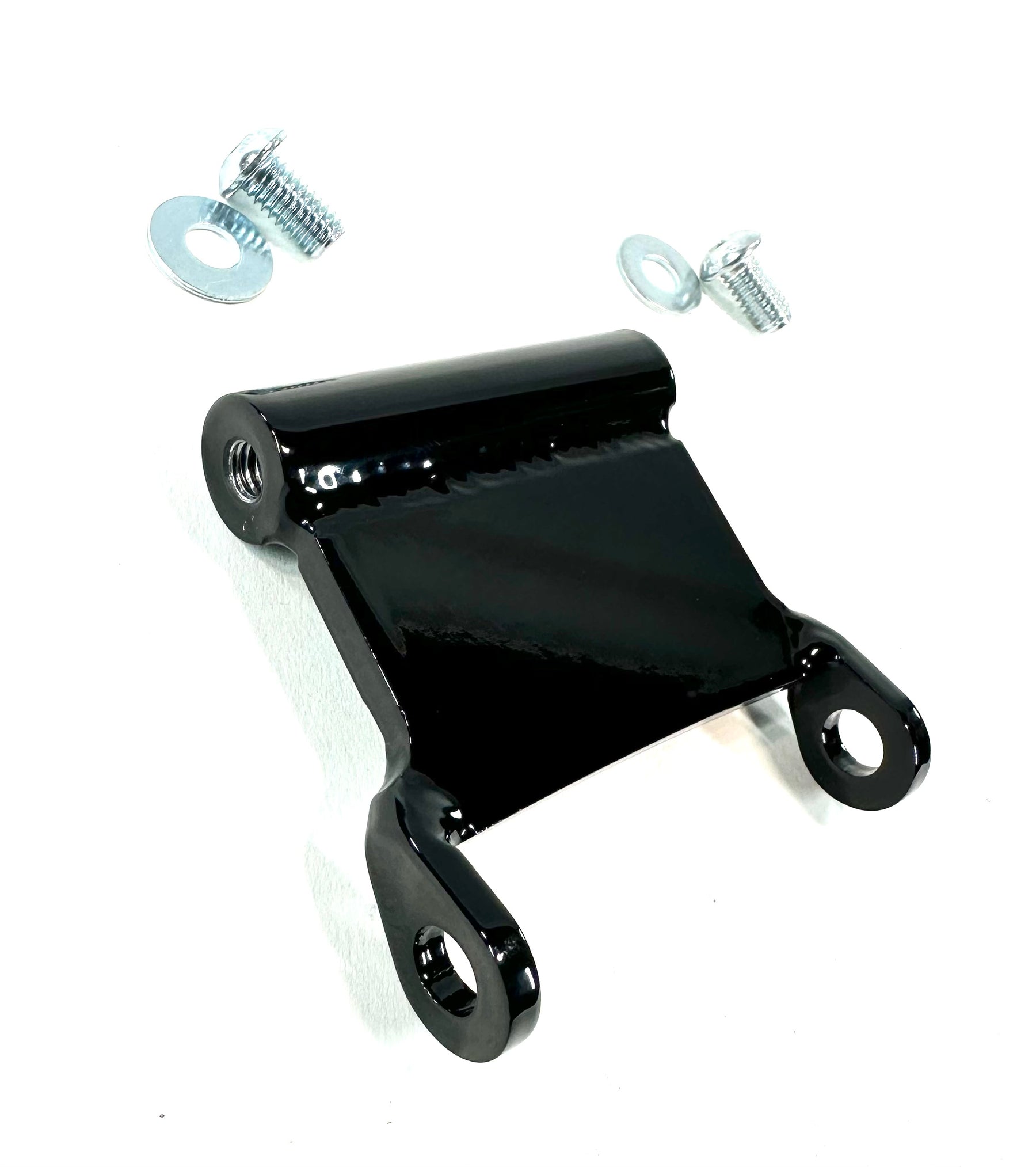 Bung King Frisco Style Gas Tank Lift Bracket, 2-5/8" Lift, Gloss Black - 2006-2017 Dyna Gas Tank Lift Kit Bung King