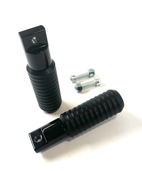 Passenger Peg Sliders, Gripple - 04-21 Sportster Foot Pegs Bung King