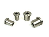 Bung King Stepped Weld-In Handlebar Bung 1/2"-13, Stainless Steel Frame Fabrication Part Bung King