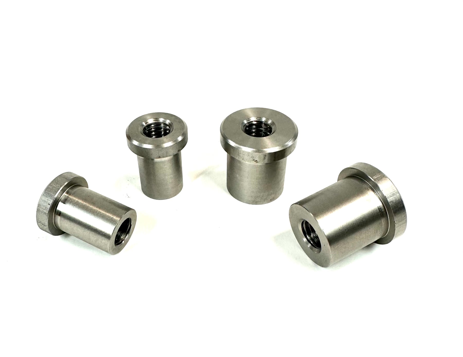 Bung King Stepped Weld-In Handlebar Bung 1/2"-13, 1018 Mild Steel Frame Fabrication Part Bung King