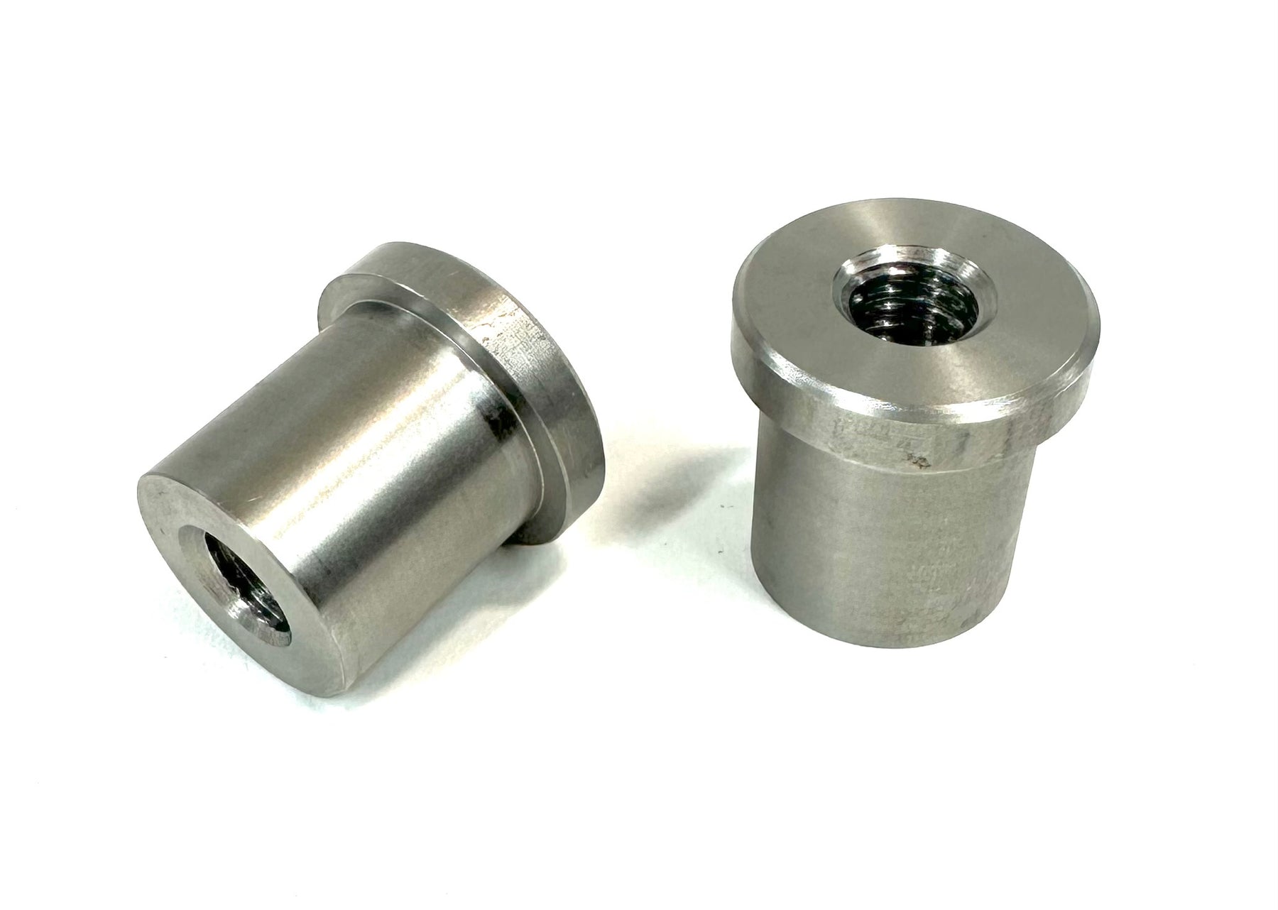 Bung King Stepped Weld-In Handlebar Bung 1/2"-13, Stainless Steel Frame Fabrication Part Bung King