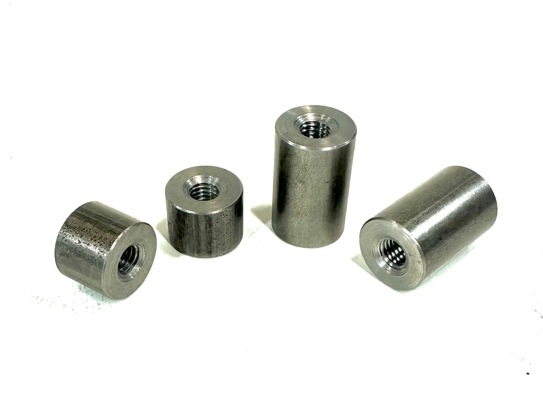 Bung King Weld-In Threaded Bung, M8 x 1.25, 1018 Mild Steel Frame Fabrication Part Bung King