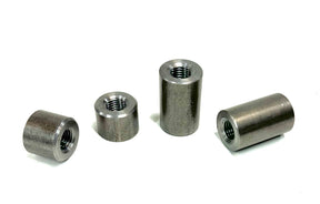 Bung King Weld-In Threaded Bung, M10 x 1.25, 1018 Mild Steel Frame Fabrication Part Bung King