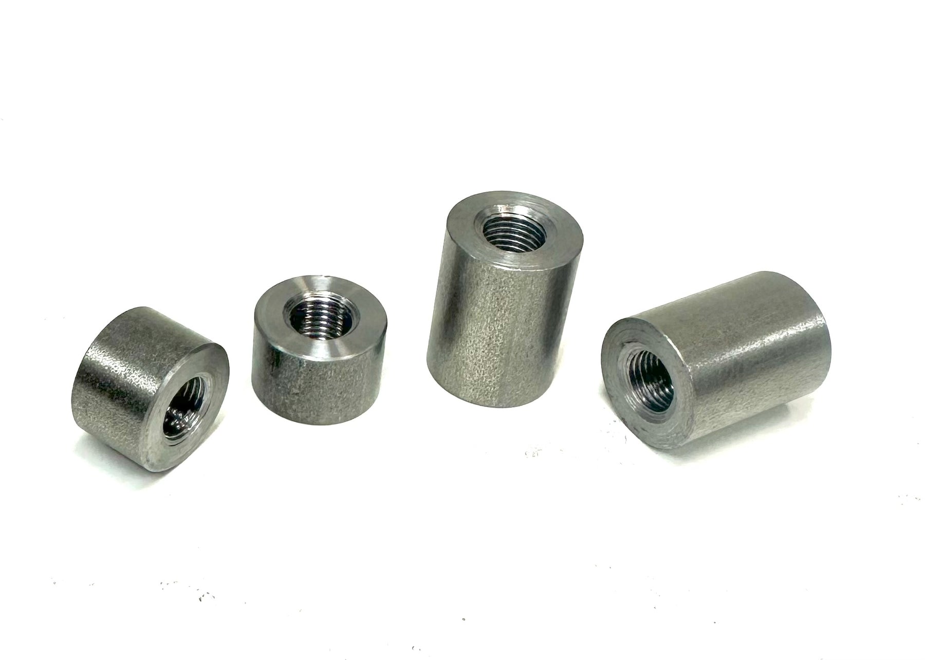 Bung King Weld-In Threaded Bung 3/8"-24, 1018 Mild Steel Frame Fabrication Part Bung King