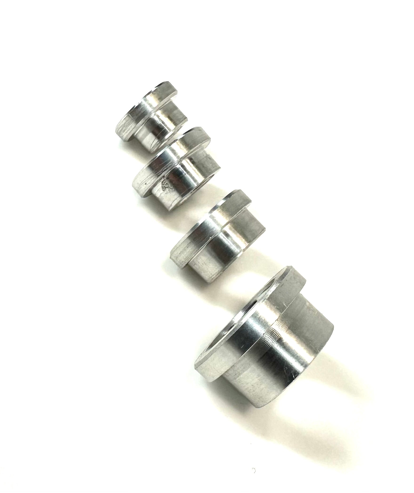Bung King Stepped NPT Weld-In Bung, 6061-T6 Aluminum Petcock Adapter & Tank Bung Bung King