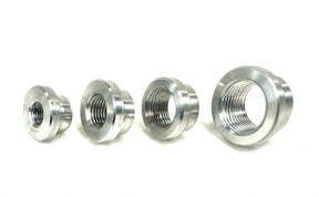 Bung King Stepped NPT Weld-In Bung, 6061-T6 Aluminum Petcock Adapter & Tank Bung Bung King