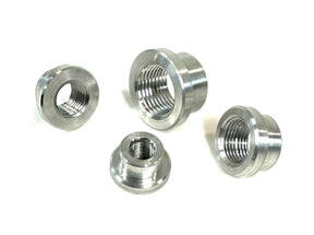 Bung King Stepped NPT Weld-In Bung, 6061-T6 Aluminum Petcock Adapter & Tank Bung Bung King