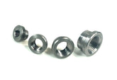 Bung King Stepped Weld-In NPT Bung, 300 Series Stainless Steel Petcock Adapter & Tank Bung Bung King
