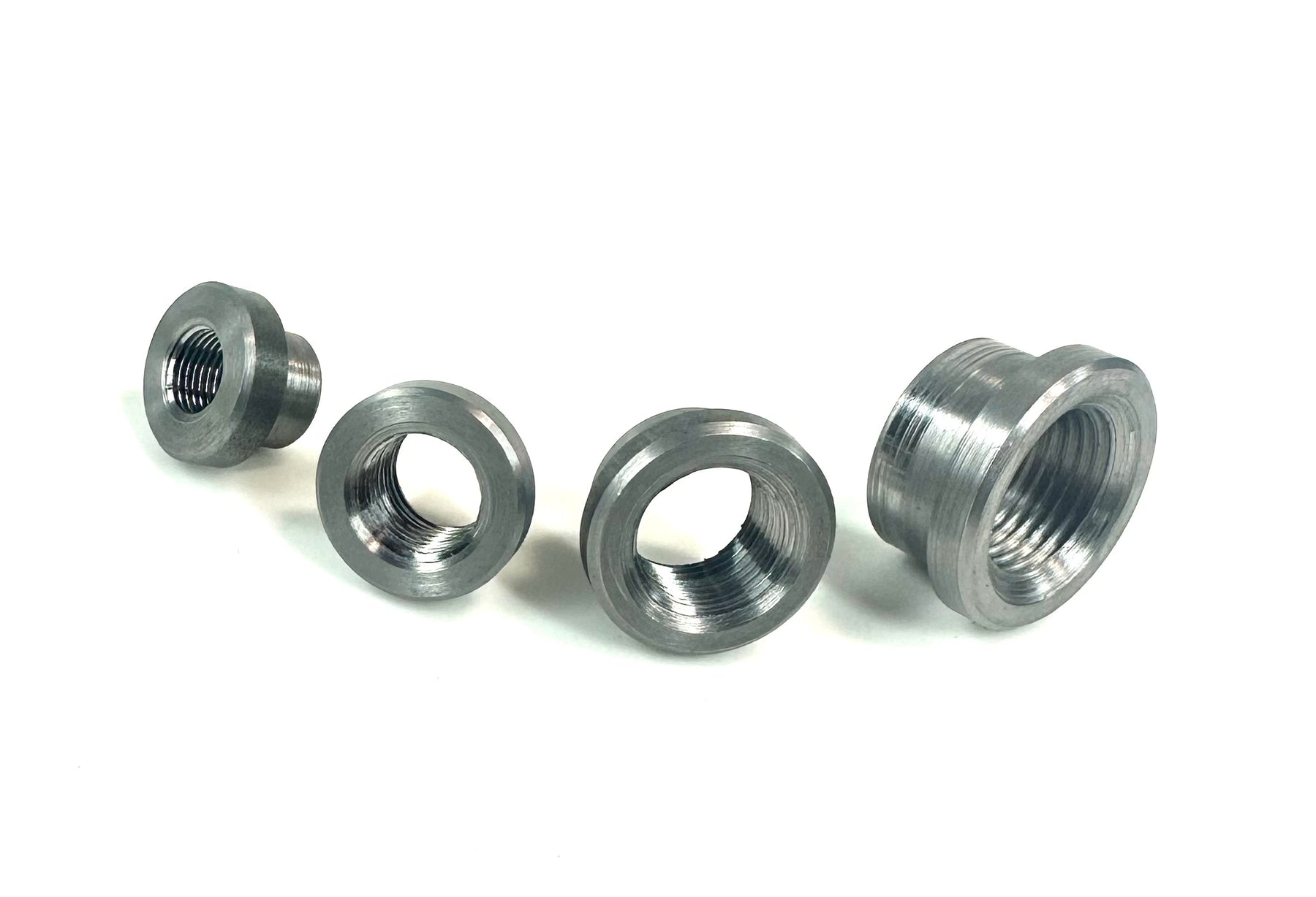 Bung King Stepped Weld-In NPT Bung, 300 Series Stainless Steel Petcock Adapter & Tank Bung Bung King