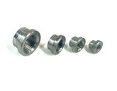 Bung King Stepped Weld-In NPT Bung, 1018 Mild Steel Petcock Adapter & Tank Bung Bung King