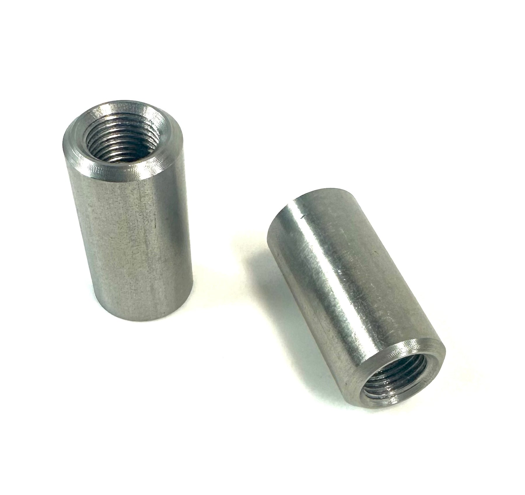 Bung King Weld-In Riser Spuds 1/2"-20, 304 Stainless Steel (Pair) Frame Fabrication Part Bung King
