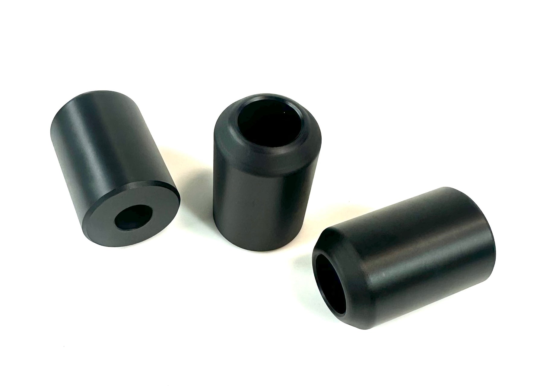 Bung King Replacement Delrin Crash Bar Slider End, Black Crash Slider Bung King