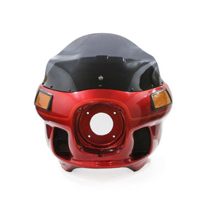 12" Flare® Windshield, Dark Smoke - FXRP/FXRT/FXRD style fairings