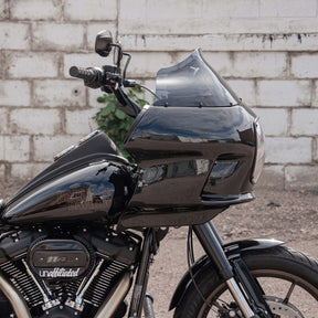 9" Flare® Windshield, Dark Smoke - FXRP style fairings