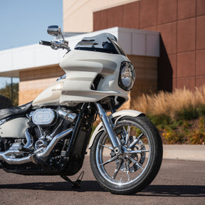 9" Flare® Windshield, Dark Smoke - FXRP style fairings