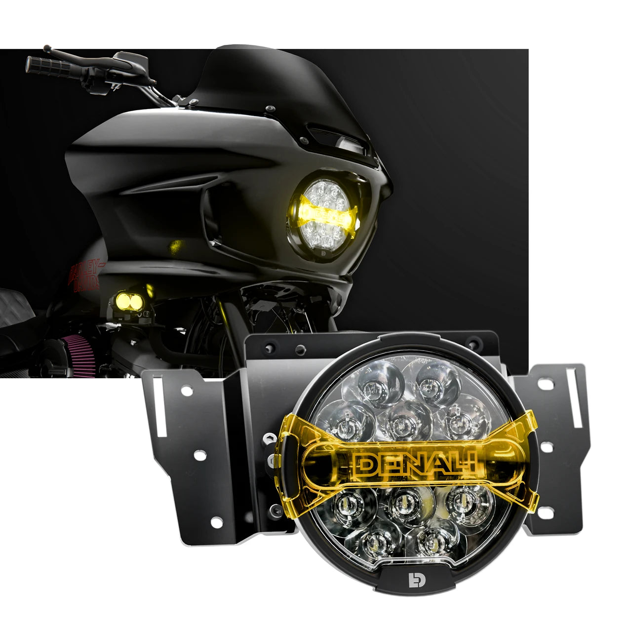 Kraus Motor Co. EOS Light Kit With Denali Lighting - 25+ Low Rider ST Headlight Kraus Motor Co.