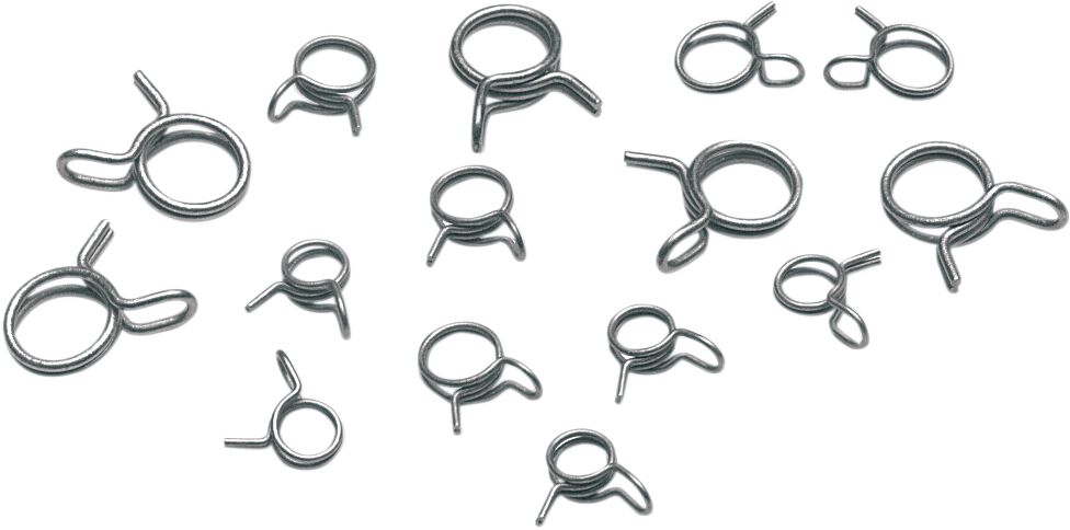Moose Offroad Hard Parts Ms Wire Clamps 150 Pk Asst HARDWARE KITS - ASSORTMENTS Moose Offroad Hard Parts