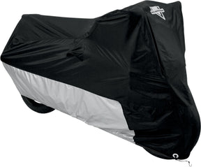 Nelson Rigg M/C Cvr Bk/Sil Xxl Motorcycle Cover Nelson Rigg
