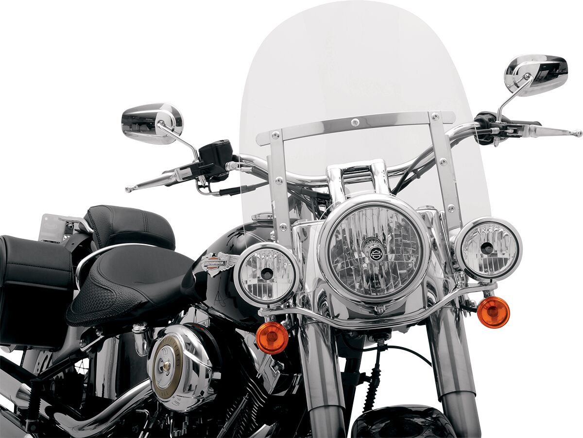 Memphis Shades Metric Memphis Slim 15 Clear WINDSHIELD-UNIVERSAL STREET TY Memphis Shades