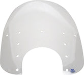 Memphis Shades Metric Fats 17 Plastic Clear WINDSHIELD-UNIVERSAL STREET TY Memphis Shades