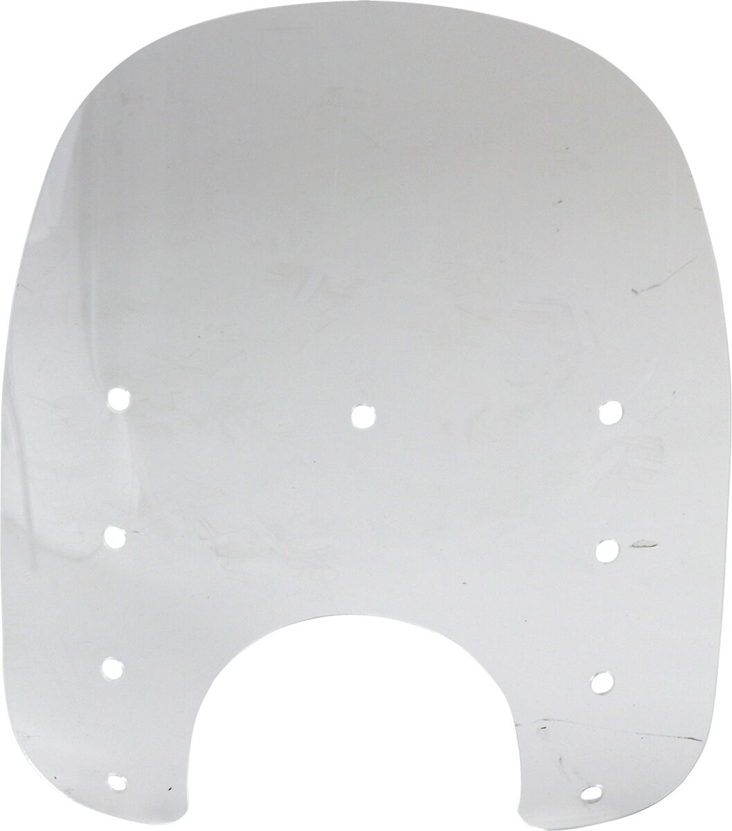 Memphis Shades Metric Slim 15 Plastic Clear WINDSHIELD-UNIVERSAL STREET TY Memphis Shades