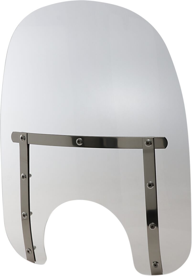 Memphis Shades Metric Slim 17 Plastic Clear WINDSHIELD-UNIVERSAL STREET TY Memphis Shades