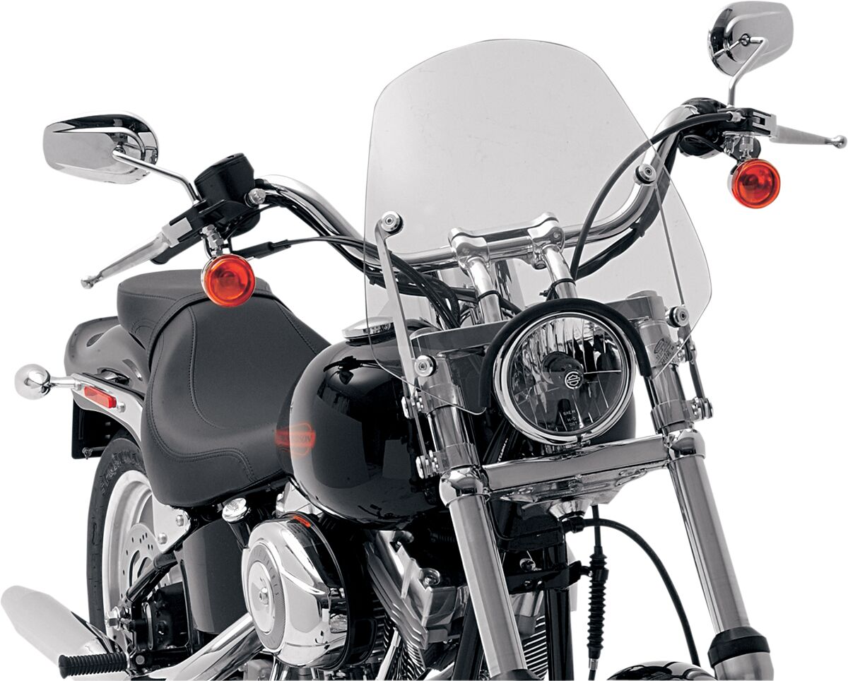 Memphis Shades Hd Windshield Del Rey Solar WINDSHIELD-UNIVERSAL HARLEY TY Memphis Shades