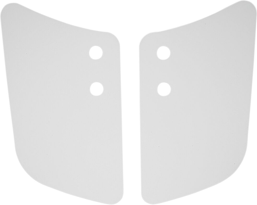 Memphis Shades Metric Lowers Plast Clear WINDSHIELD-UNIVERSAL STREET TY Memphis Shades