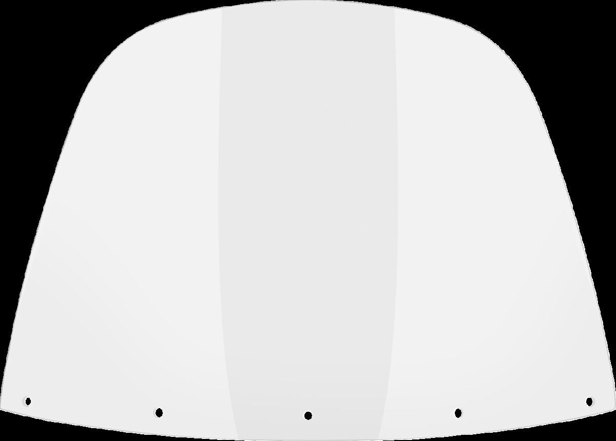 Memphis Shades Hd 15" Standard Windshield, Clear - 86-95 Touring FLHT/C Electra Glide Windshield Oem Harley Type Memphis Shades