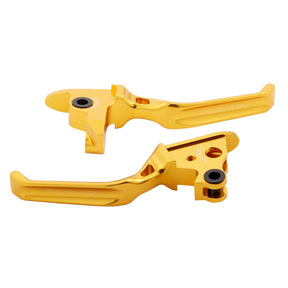 Method® Hand Levers, Gold - 96-17 Big Twin (FLST & FXD) Levers Arlen Ness