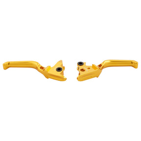 Method® Hand Levers, Gold - 96-17 Big Twin (FLST & FXD) Levers Arlen Ness