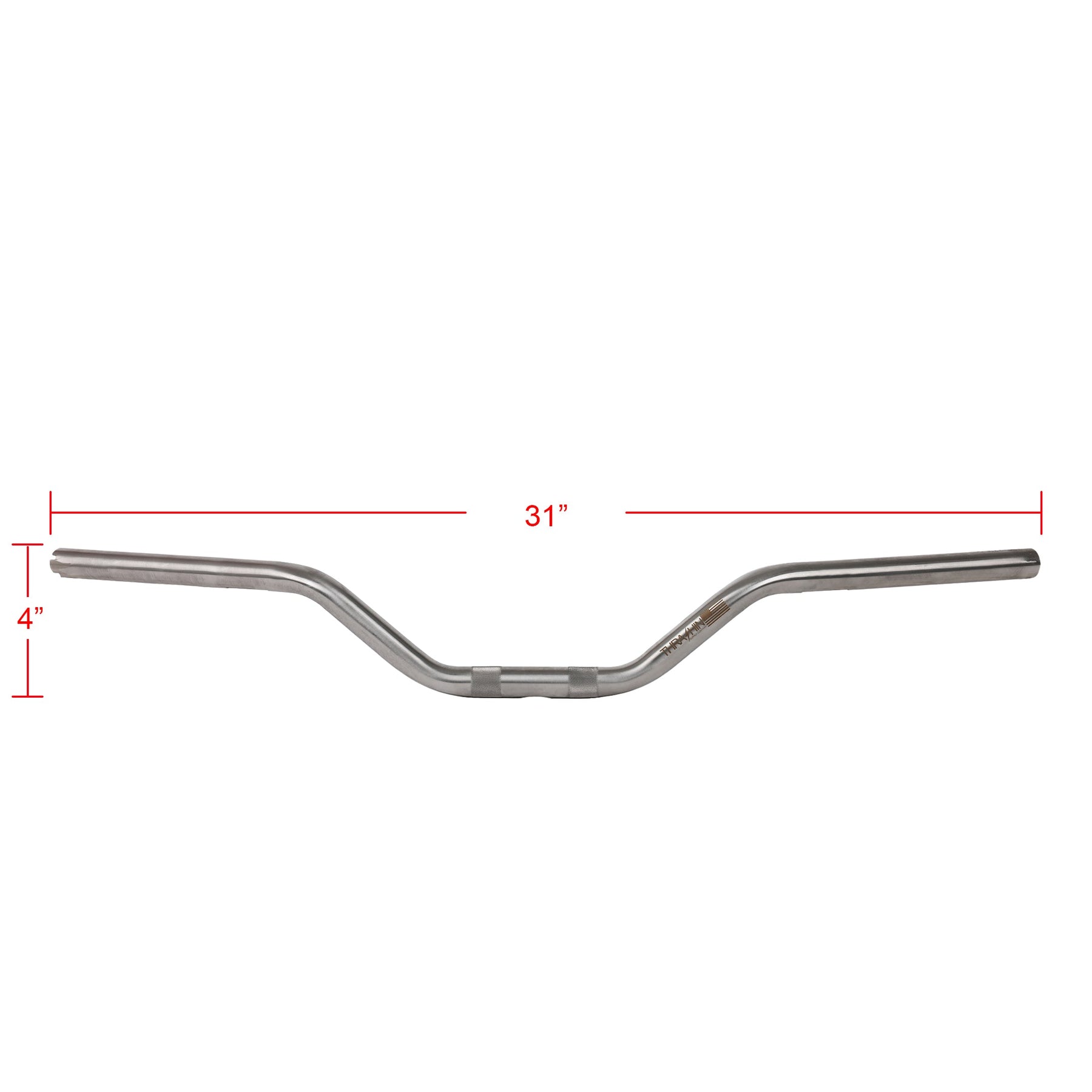 Thrashin Supply Co. Mid Bend Bars, Stainless Handlebars Thrashin Supply Co.