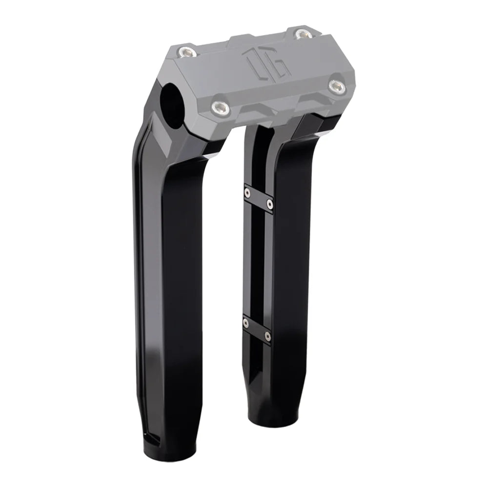Og 10.5" Pull Back Riser Legs Original Garage Moto Black