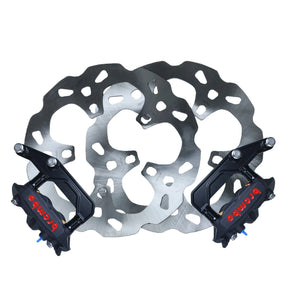 OG 13" Complete Radial Big Brake Kit Spoke Mount - 08-23 Touring Complete Brake Kit Original Garage Moto