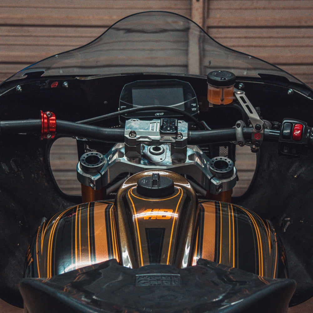 OG 2" Straight Risers Risers Original Garage Moto