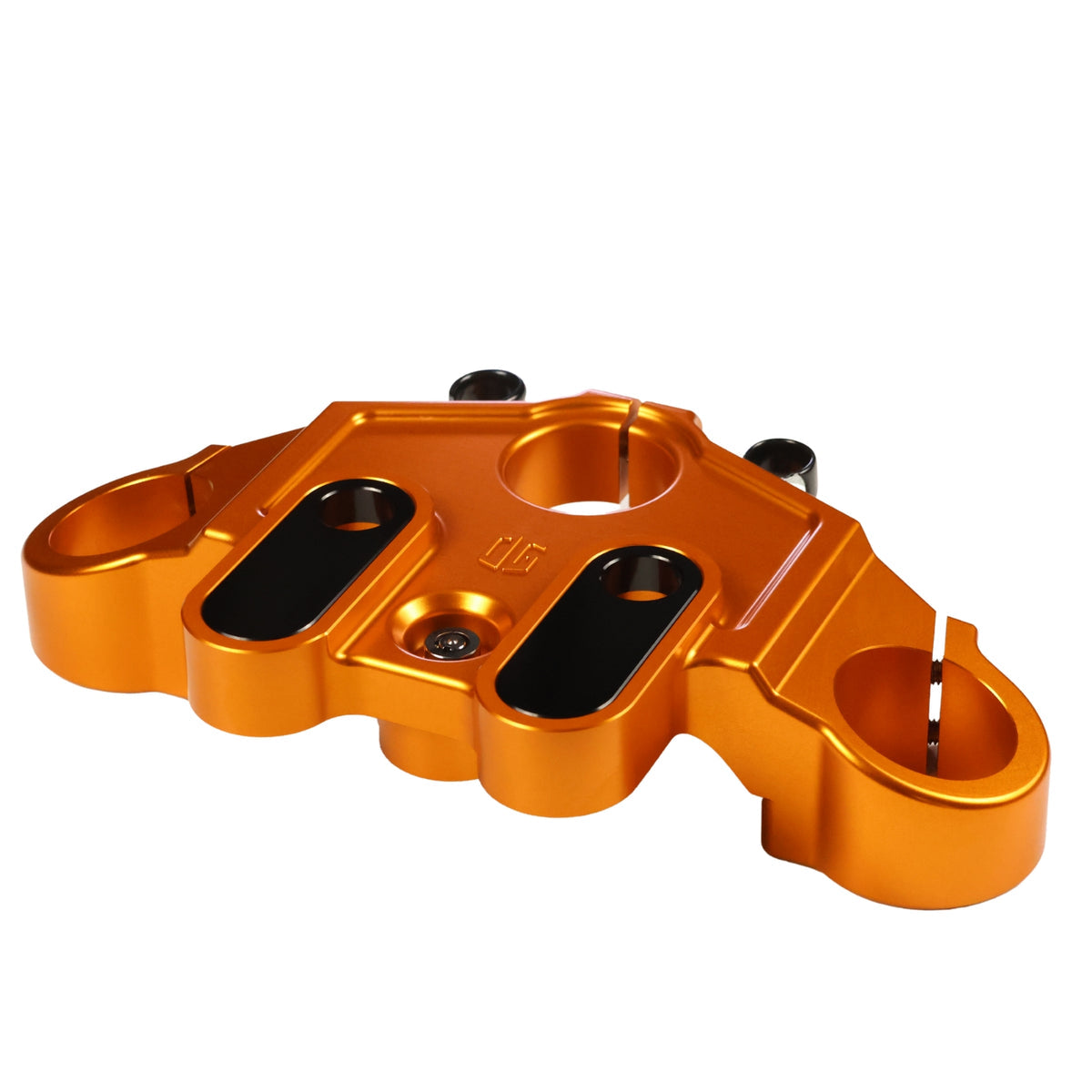 OG Drop 1" Top Triple Tree - 14-23 Touring Top Triple Tree Original Garage Moto Orange