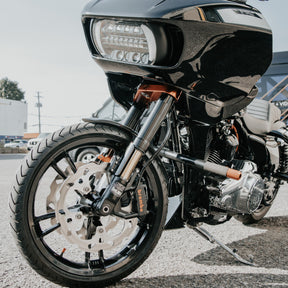 OG Highway Peg Crash Bar - 09-23 Touring Front Crash Bar Original Garage Moto