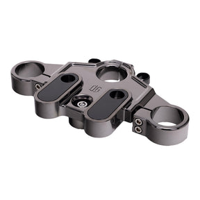 OG Touring Top Triple Tree - 14-23 Touring Top Triple Tree Original Garage Moto Black Chrome