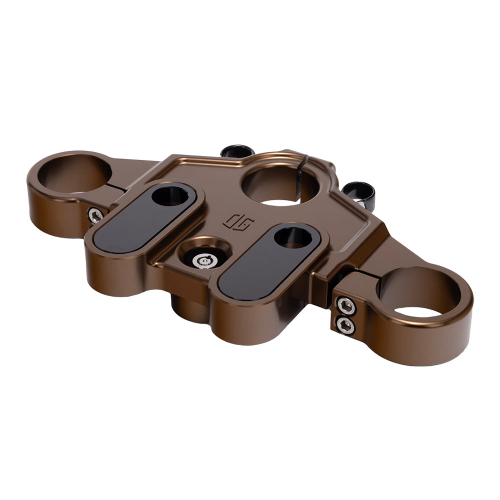 OG Touring Top Triple Tree - 14-23 Touring Top Triple Tree Original Garage Moto Bronze
