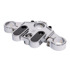 OG Touring Top Triple Tree - 14-23 Touring Top Triple Tree Original Garage Moto Chrome