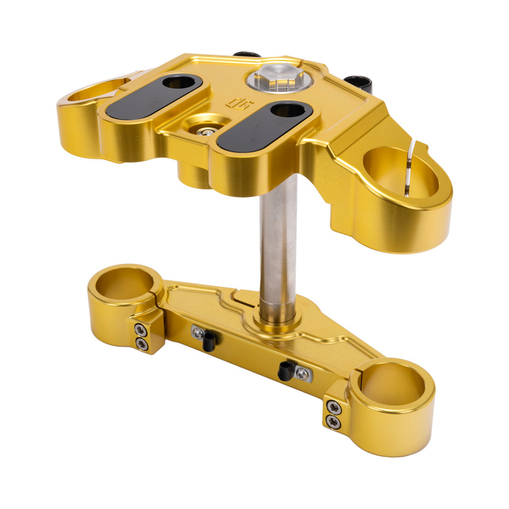 OG Drop 1" Triple Trees kit - 14+ Touring Triple Trees Original Garage Moto Gold
