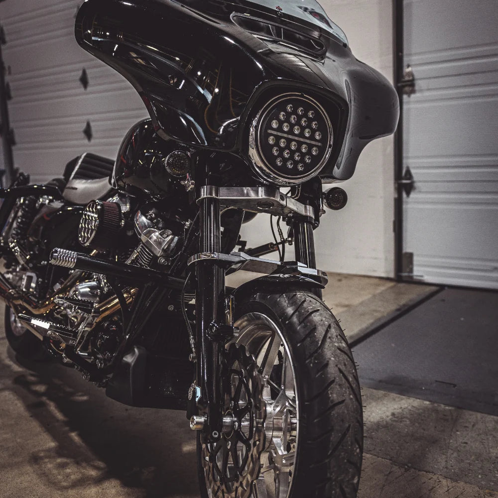 Og 2014 Up Touring Lower Triple Tree Kit Original Garage Moto
