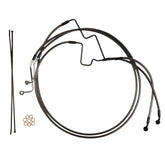 OG Lower Brakes Lines - 14 23 Touring Brake Lines Original Garage Moto +2"