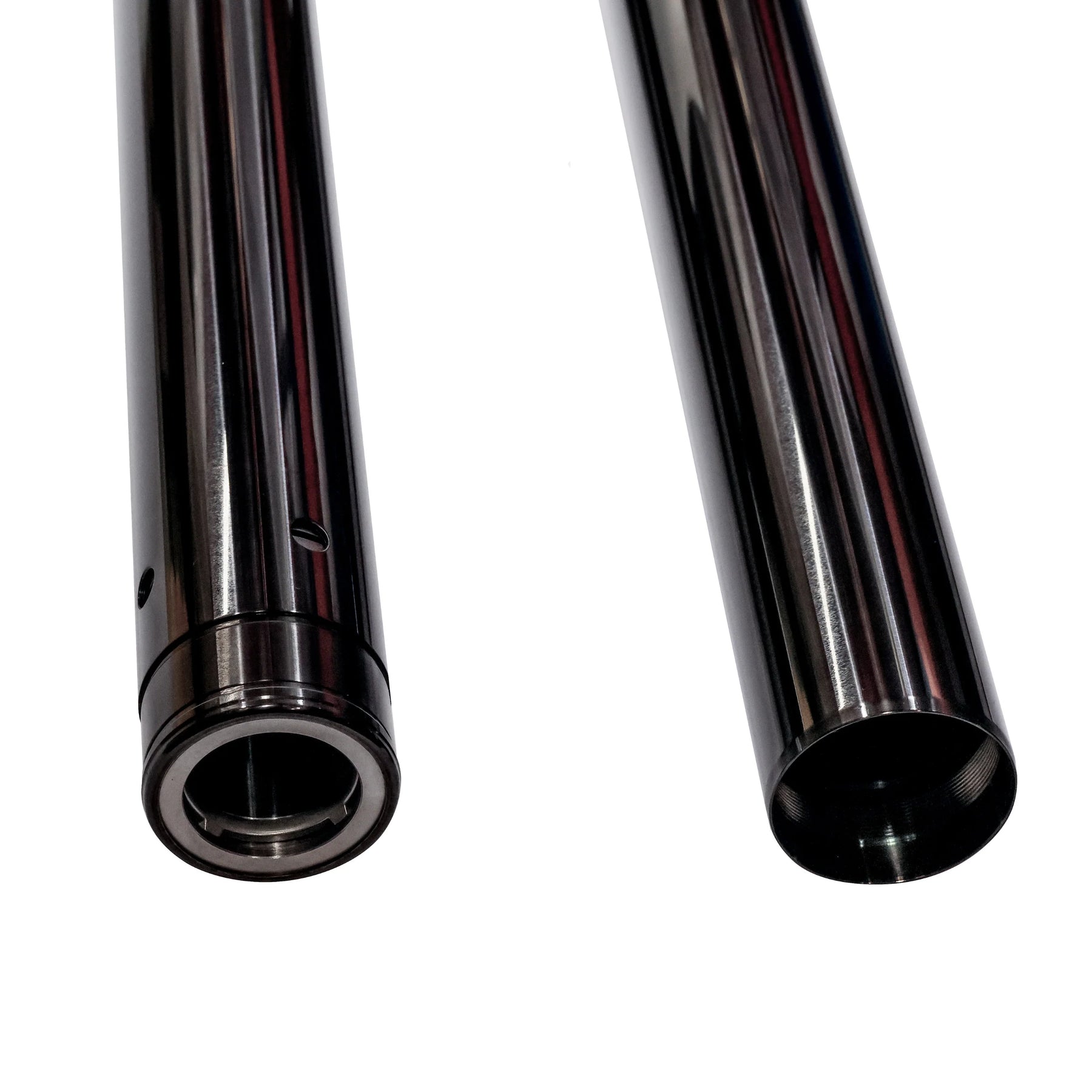 OG 49mm Fork Tubes - 18+ Softail Fork Tubes Original Garage Moto Black Stock (23 3/4'')