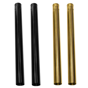 Og 43mm (2018 Up) M8 Softail Fork Tubes For Inverted Front End Original Garage Moto Black Stock (23'')