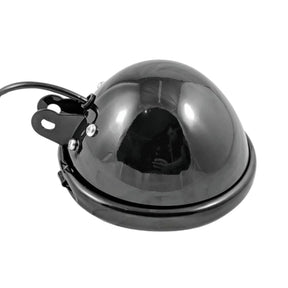 OG 5.75'' Black Headlight Bucket Headlight Bucket Original Garage Moto Standard H4 headlight connector